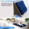 Magic Dog Super Soft Large Dog Bed 39" Orthopedic Foam B08ZS9C36G - Light Grey