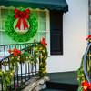 Vanthylit Christmas Decorations Christmas Wreath 40LT Operated Green LED Lights