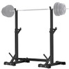CANPA Adjustable Squat Rack Stand Multi-Function Barbell Rack Weight Lifting New