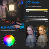 Neewer 2 Packs 660 RGB Led Light APP Control Photography Video Lighting Kit