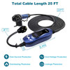 MUSTART Level 2 Portable EV Charger (240 Volt, 25ft Cable, 40 Amp)