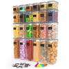 Tiawudi Airtight Food Storage Containers 24pcs B0969BCWBK - Green