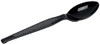 Dixie 6" Heavy Weight Polystyrene Teaspoon, 1,000 count TH517 - Black New