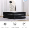 S SECRETLAND Folding Mattress Gel Memory Foam Mattress Topper Black 31"*75"*3" New