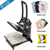 Display4top 12 x 10 Digital Heat Press T Shirt Machine B07Q1GBQQ1 - Gray New