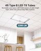 Sunco 10 Pack T8 LED Bulbs 4 Foot Tube Light Bulbs Ballast Bypass - 5000K New
