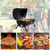 Lovely Snail Charcoal Grill Portable BBQ Grill  B08M9HL7XW - Black