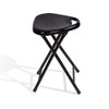 Atlantic 4 Pack Folding Stool with Handle, Black PN38435923