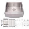 TopCraft Kitchen Sink Stainless Steel Farmhouse Sink - HFS2421