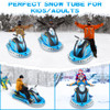 Inflatable Snow Sled for Kids and Adults, COKWEL Inflatable Sleds for Snow