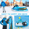 Inflatable Snow Sled for Kids and Adults, COKWEL Inflatable Sleds for Snow