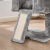 BEWISHOME Small Cat Tree, Cat Tower, Light Grey MMJ24L