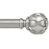 KAMANINA CURTAIN RODS FOR WINDOWS 72 TO 144 INCH, HEAVY DUTY TW-010020091 New