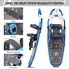 NineTrees 3-in-1 Xtreme Lightweight Terrain Snowshoes, Sizes 14/21/25/27/30"
