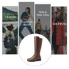 CentroPoint Women's Stretch Knee High Boot Fashion Extra Wide Calf Winter Boots