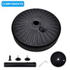Simple Deluxe 20" Heavy Duty Patio Market Umbrella Base Stand B08V8VT1M9 - NEW New