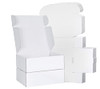 Shipping Boxes 12x9x4, HERKKA 20 PACK White Corrugated Cardboard Mailer