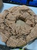 PINK DOOR WREATHS DOOR WREATH TURKEY BURLAP - MULTI