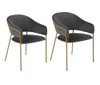 Home Source 32" Mid-Century Style Dining Living Chairs (Set of 2) (B0CLSB6WD7)