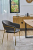 Home Source 32" Mid-Century Style Dining Living Chairs (Set of 2) (B0CLSB6WD7)