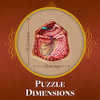 Genius Games Human Abdomen Anatomy Jigsaw Puzzle Dr Livingston's Unique Shaped New