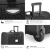 FREMONT TRAVEL SELECT AMSTERDAM BUSINESS ROLLING GARMENT BAG TS6944K - BLACK New