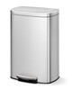 GARVEE STEP-ON STAINLESS STEEL KITCHEN TRASH CAN - 13 GA /50 2X 16.5 X 12.5IN