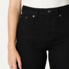 AEWM46365M25 AMAZON ESSENTIALS Women's Jeans High-Rise Straight, Size 2, Black