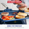 Blue Diamond 11" Diamond Infused Ceramic Nonstick Square Griddle Pan - Blue New