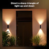 PHILIPS HUE APPEAR OUTDOOR SMART WALL LIGHT, 1-PACK 915005843101 - BLACK