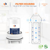 Aquaboon 5 Micron 10" x 2.5" Sediment Filter - Whole House Water Filter New