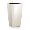 Lechuza CUBICO 22” Tall Self Watering Planter B0026OJJ46 - Charcoal, Metallic New