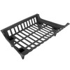 hykolity 24” Cast Iron Fireplace Grate Heavy Duty Fire Grates 3” Clearance