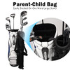 Craftsman Golf Golf Lightweight Carry Sunday Bag with Stand Black with Spider New
