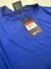 JUMP START POLYESTER SHORT SLEEVE SHIRT - SIZE: MEN XL - ROYAL BLUE New