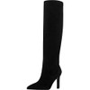 Nine West Maxim Black Crocodile Size 8 M