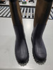 DRYCODE RUBBER BOOTS FOR MEN 4.5MM NEOPRENE MID BOOTS SIZE: 8 - BLACK AND BROWN