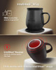 Savora SAVORA 12OZ INTELLIHEAT COFFEE MUG BARISTA’S CHOICE WIRELESS - BLACK