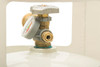 Flame King YSN201BT 20LB Steel Floor Buffer Propane Tank Cylinder - White New