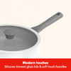 So Yummy by bella 12 Piece Cookware Set w EverGood™, B0D9PFKV24 - Frost New