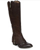 Donald J Pliner Womens Devi Leather Almond Toe Knee High Brown Size: 7.5