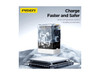 PISEN 30W GaN Fast Charging Retractable Wall Charger Set White (US)