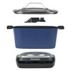POWERXL MIDNIGHT BLUE 7.5 QT. DIGITAL MULTI-COOKER AUTOMATIC PADDLE - BLUE