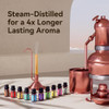 Diffuser Essential Oils Room Diffusers Home Ultrasonic Technology 550ml - Black New