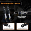 Rimoody 84176675 Rear Strut Shock Absorber Magnetic Control 2 PCS - B0D6BF6BWK New