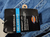 DICKIES WOMEN PLUS RELAXED FIT BIB OVERALLS SIZE: 24W - STONEWASHED MEDIUM BLUE New