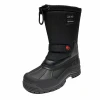 LABO PRO MEN'S WINTER SNOW BOOTS SHOES WATERPROOF INSULATED LACE UP - 9 - BLACK New
