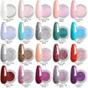 Aikker 27 Pcs Galaxy Color Dip Powder Nail Kit Starter B099PLV68M - MULTICOLOR New