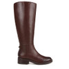 Sam Edelman Mable Equestrian Boot Spiced Pecan Athletic Calf 7.5 Medium