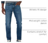 AMAZON ESSENTIALS MEN'S ATHLETIC-FIT STRETCH VINTAGE WASH 30W x 28L New